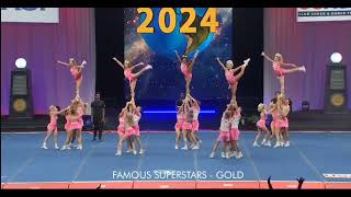 Famous Superstars Gold Finals at The Cheerleading Worlds 2024