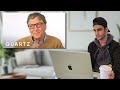 How does BILL GATES read books? 🤔 | Interview Reaction