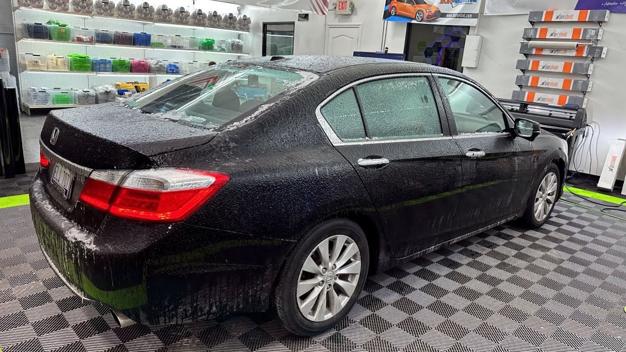 Accord 20% Ceramic Tint - Tint Class March 7th-9th 313Tint.com