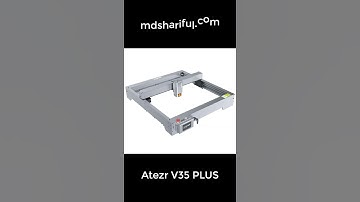 Atezr V35 Plus 35W Laser Engraver #shorts