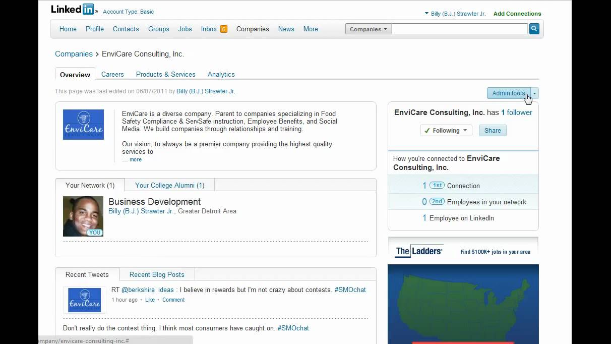 How to add an administrator for a company LinkedIn Page YouTube