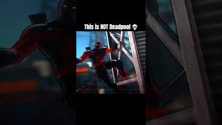 Black Suit Spidey Woops Deadpool 💀 #spidermanshattereddimensions #gameplay #funny