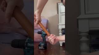 电钻cool girl 在线表演真正的技术!#电钻 #记录装修过程 #装修日记vlog #是时候展现真正的技术了 #自己装修  @DOU+小助手