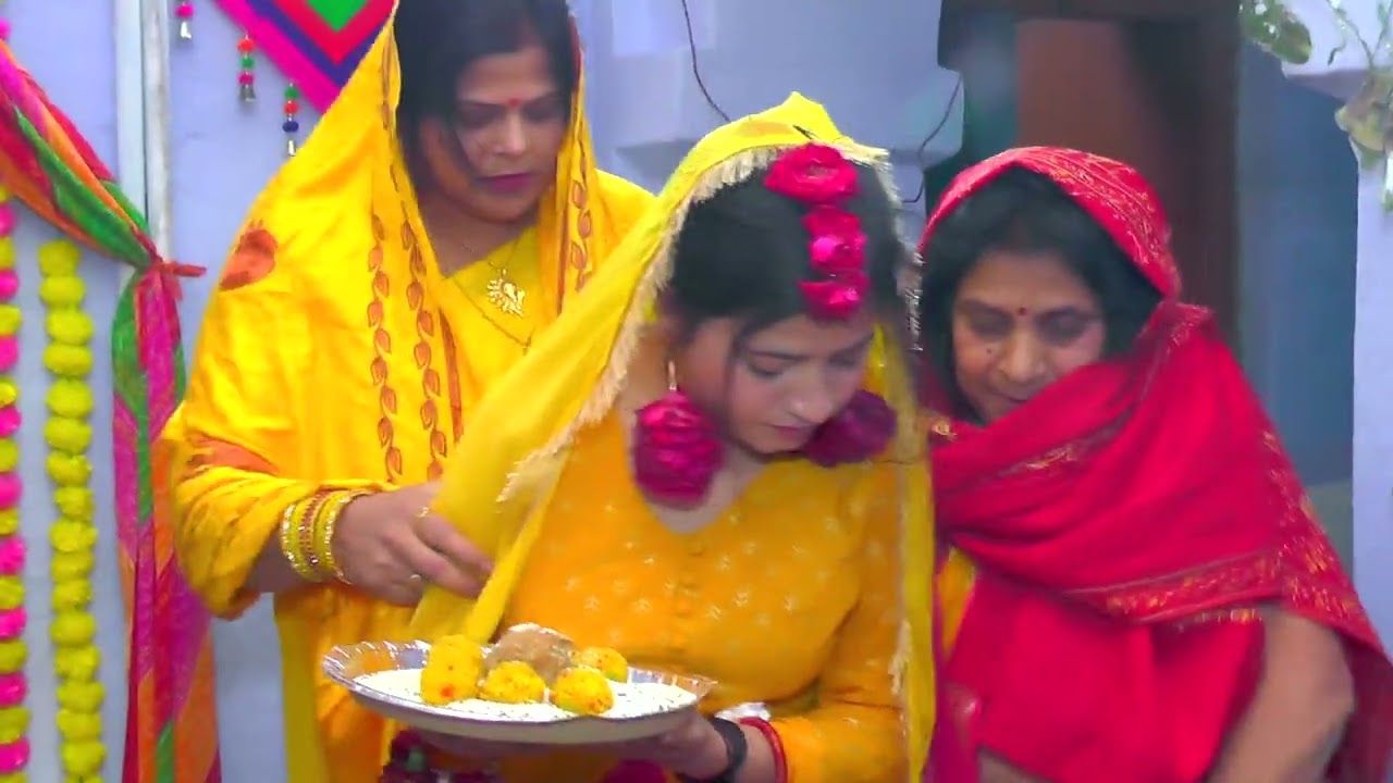 Bride Haldi Ceremony.