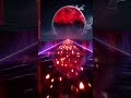 Blood Moon Feeds Neon River at Moon River Gate | 21st Century Vice #music #cyberpunk #art #fyp #ai