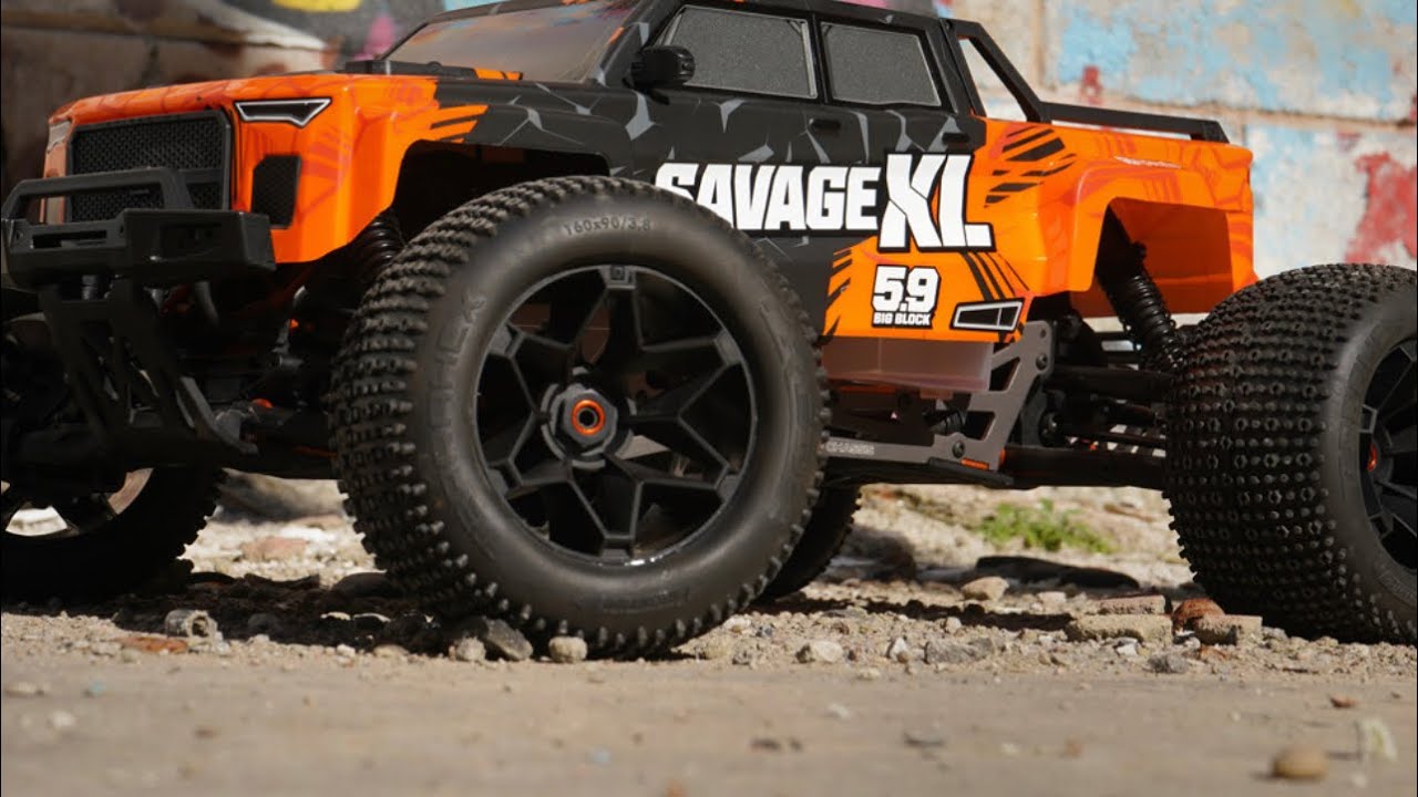 Breaking in HPI Savage GTXL-6 F5.9 tank 1-3