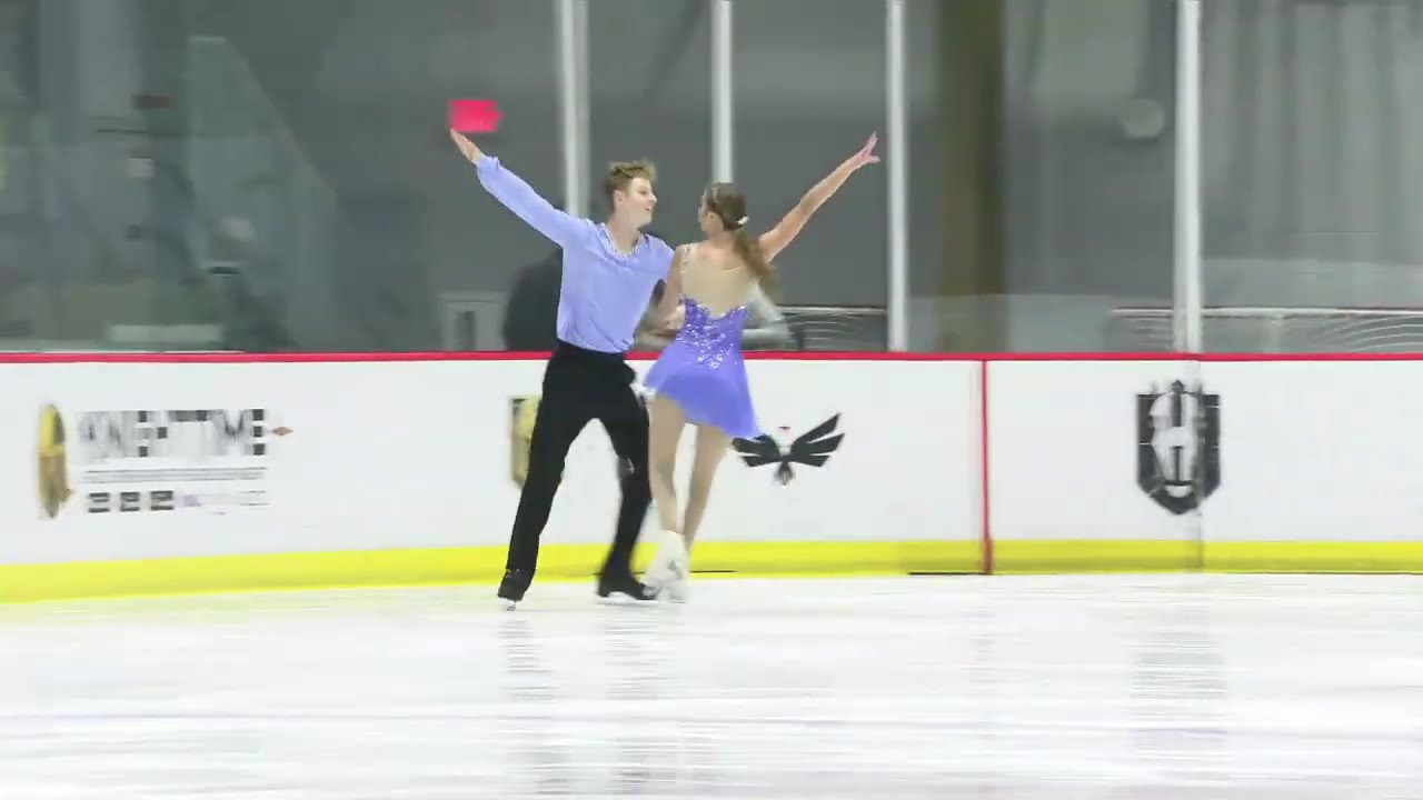 Calista Moore & Colin Bibbs | Intermediate Free Dance | 2026 Pacific Coast Sectional Ice Dance Final