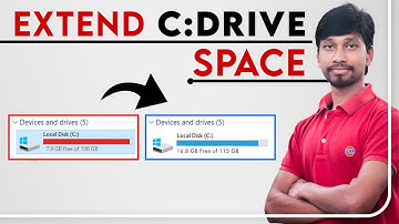 How to increase the size of C drive | How to extend C drive in Windows 10,8,7