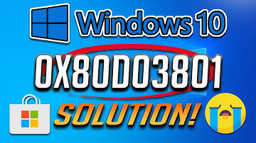 How to Fix Microsoft Store Error 0X80D03801 in Windows 10 - [2025]