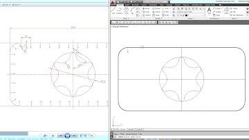 [매운탕 캐드] 캐드(CAD) 연습문제 풀이 24강.(경로 배열 복사)