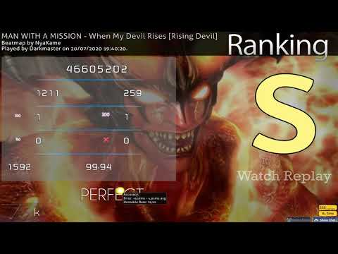 MAN WITH A MISSION-When My Devil Rises [Rising Devil] FC 99.94% LOVED