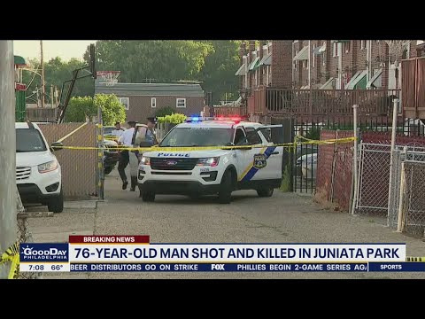 76-year-old man shot and killed on morning walk in Philadelphia neighborhood