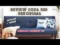 Review Jujur Sofa Bed Dekoruma ||  Harga 1 Jutaan Setelah 1 Tahun digunakan