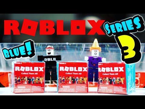 Roblox Series 3 Blind Boxes Blue Mystery Toy Figures - roblox mystery blind boxes series 3 blue ice series 2 opening roblox toy figures free codes