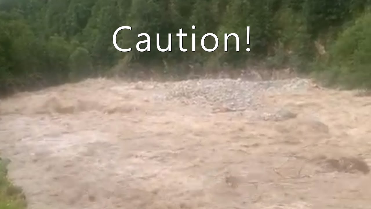 Flutwelle - Val Sumvitg 24.7.2021 - Flash Flood Wave