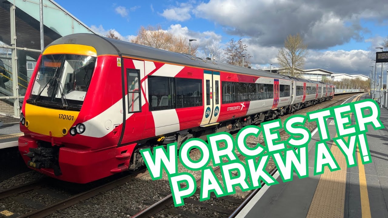 Trains at Worcestershire Parkway (15/03/25)