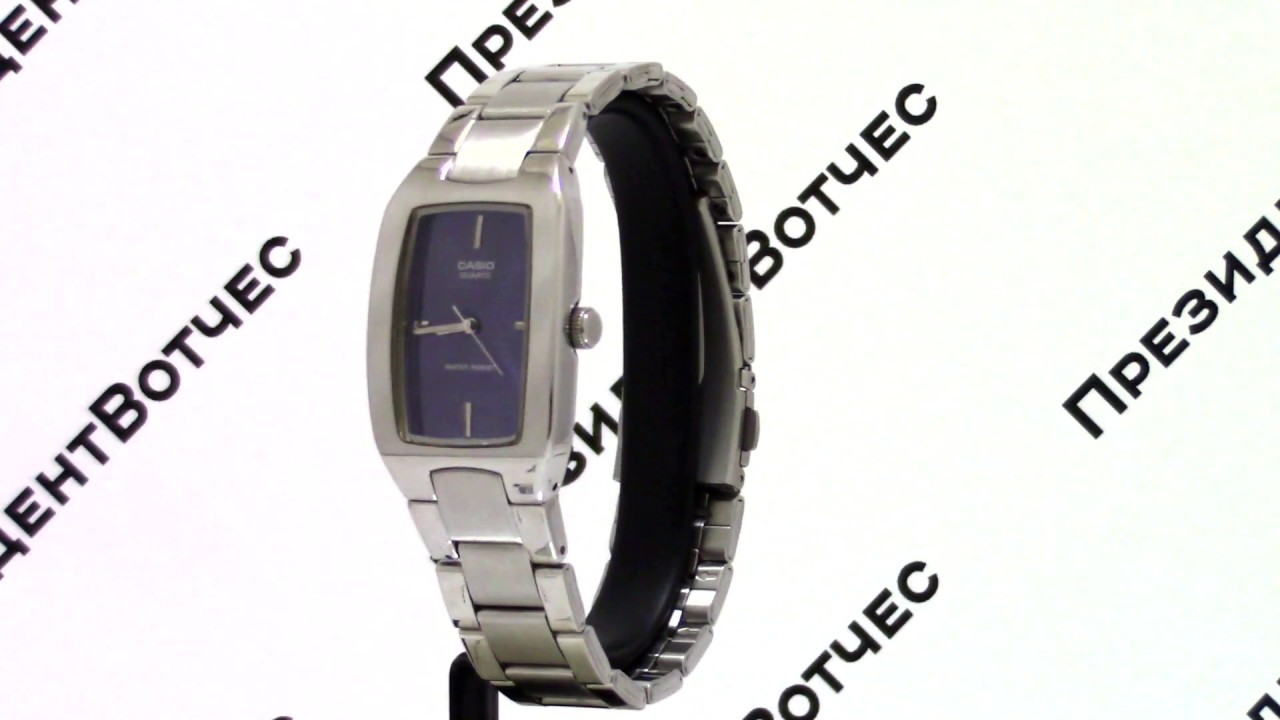 Часы Casio MTP-1165A-2C [MTP-1165A-2CEF] - Круговой обзор от PresidentWatches.Ru
