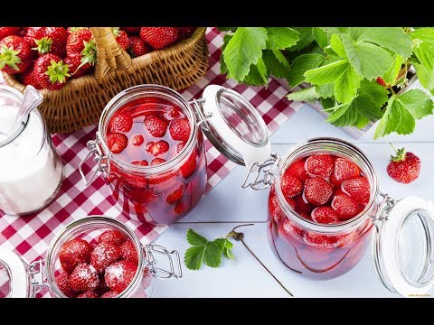 Варенье из клубники без варки