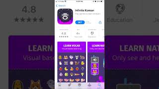 Free apps to learn Korean language #learnkorean #bts #kpop screenshot 1