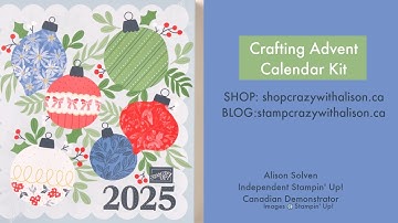 12 Days of Crafting Advent Calendar