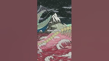 Japanese Yokai, the skeleton whale. #yokaiwatch #yokai #anime #japanesefolklore