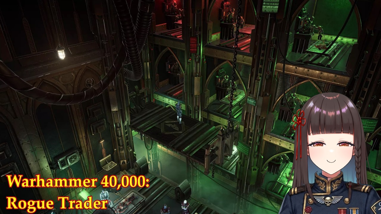 [Vtuber李亭襄] 道不同不相為謀，乖乖當狗！戰鎚40K：行商浪人(Warhammer 40,000: Rogue Trader) #26 刀鋒舞者 難度：冒險 進度：第四章 忠誠隊友離隊 異端5