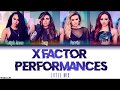 Little Mix - X Factor Performances (Color Coded Lyrics)