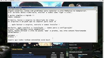Instalando WampServer para web PWShaiya