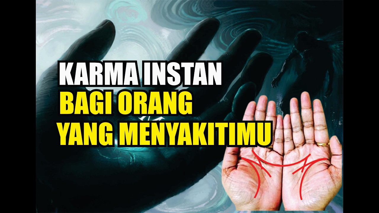 M & Bulan Sabit DitanganMU?, INILAH BUKTI KARMA INSTAN BAGI Orang yang Menyakitimu!