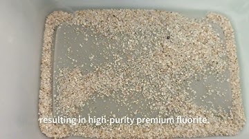 Tired of Manual Fluorite Sorting? This Color Sorter Does It Faster & More Accurately!