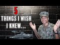 5 Things I Wish I Knew Before Joining The Navy *WATCH BEFORE JOINING*