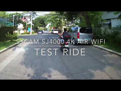 SJCam SJ4000 4K air WiFi Sample Video