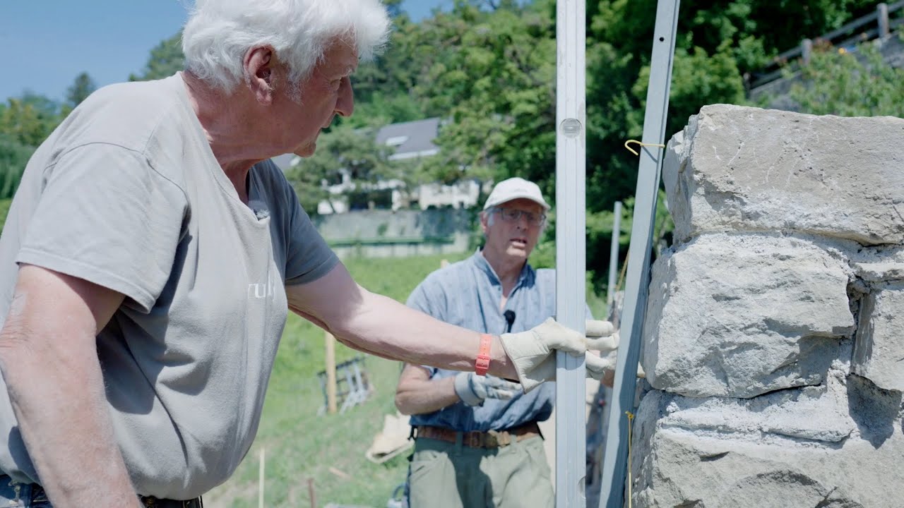 2. Les étapes résumées de la réhabilitation du mur | Murs de vigne à Lavaux