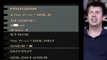 Trying to Play Gold Digger on Atari 2600 (Basic Programming with Keyboard Controllers)