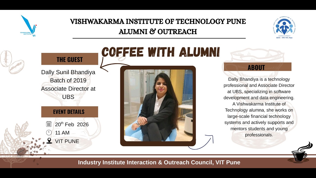 Coffee with Alumni – Episode 05 | Dally Bhandiya | Associate Director, UBS
