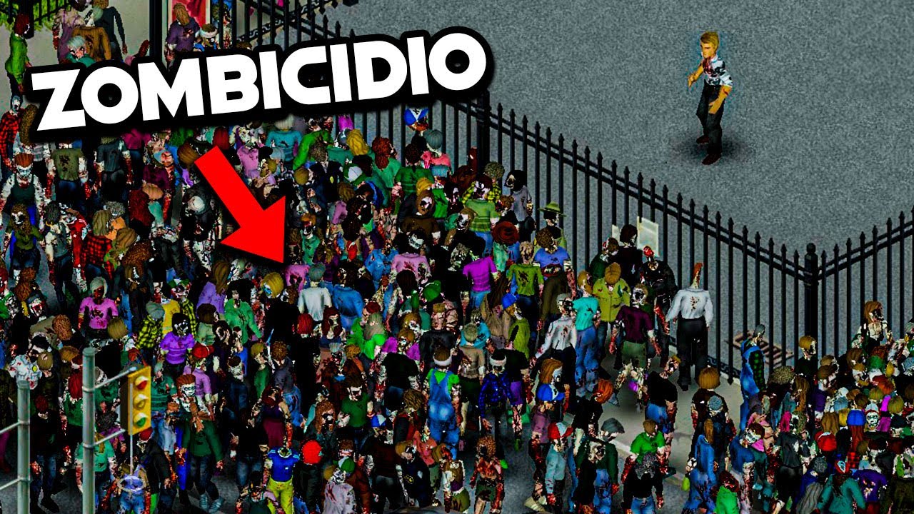 SOLO el 1% ESCAPA de esta CIUDAD en Project Zomboid