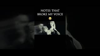 The hardest note I've ever hit (NF - Fear)