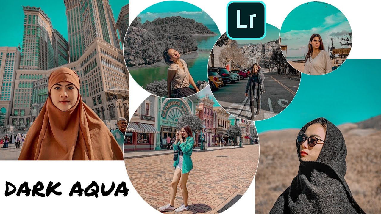 TERBARU!! EDIT FOTO LIGHTROOM | PRESET DARK AQUA