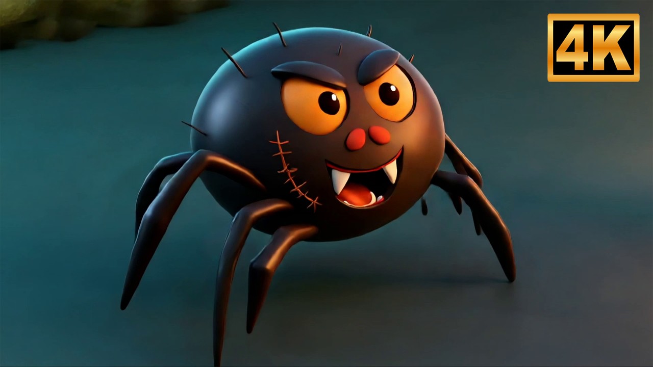 La arañita Incy Wincy en Halloween | Kids Channel Español - Diversión ...