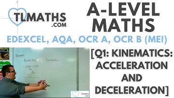 A-Level Maths: Q1-03 [Kinematics: Acceleration and Deceleration]
