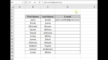 Excel Magic Trick 😱😱 Create Emails in Seconds with Flash Fill!