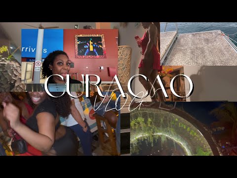VLOG 6: SOLO TRIP TO CURAÇAO TURNED GIRLS TRIP | IGUANA SOUP + NIGHTLIFE + PRIVATE ISLAND + PAPAGAYO