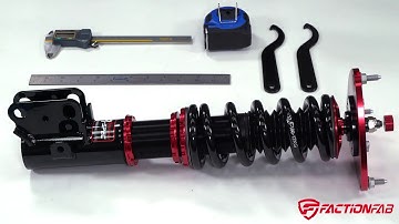 FactionFab How to Adjust Pre-Load and Ride-Height on Coilovers Suspension