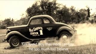 Video thumbnail of "Rapid Roy (The Stock Car Boy). Jim Croce. (1974)"