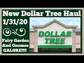 New Dollar Tree Haul 1/31/20 Fairy Garden and Gnomes Galore