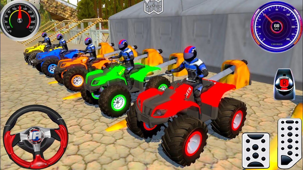 Offroad Outlaws Motocross Dirt Quad Bike Racing Online Multiplayer 3D Driving Bike Android Gameplay