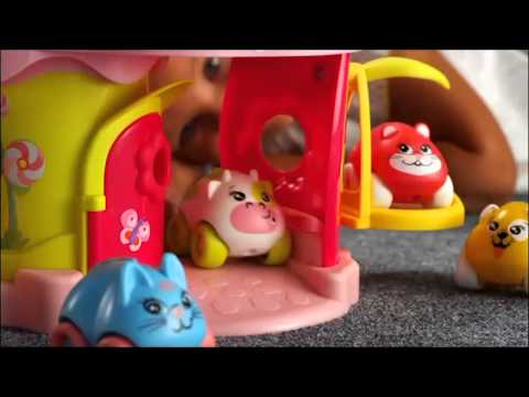 Двухэтажный домик + машинка Animal Planet