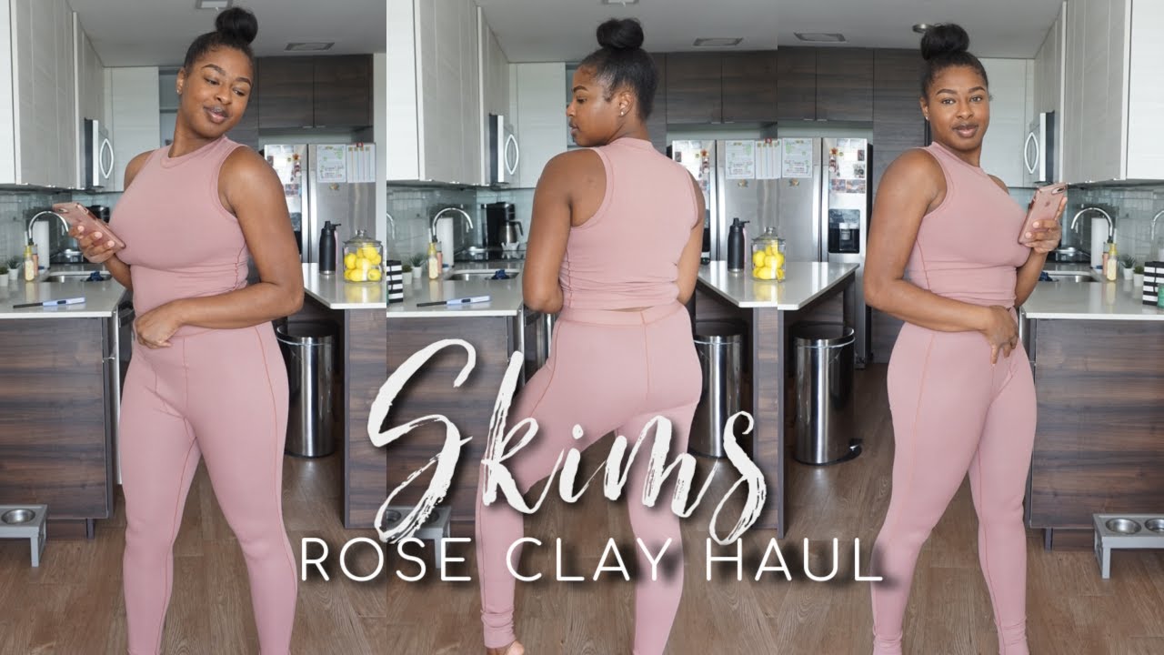 Skims Haul | Cotton Collection Rose Clay - YouTube