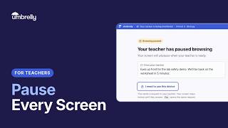 Details Pause Tabs During Class | Umbrelly for Teachers News