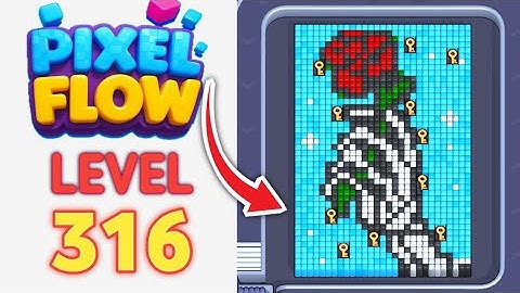 Pixel Flow Level 316 Walkthrough